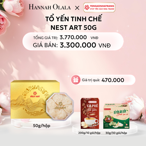  E178: DEAL 3: TỔ YẾN TINH NEST ART - 50G 