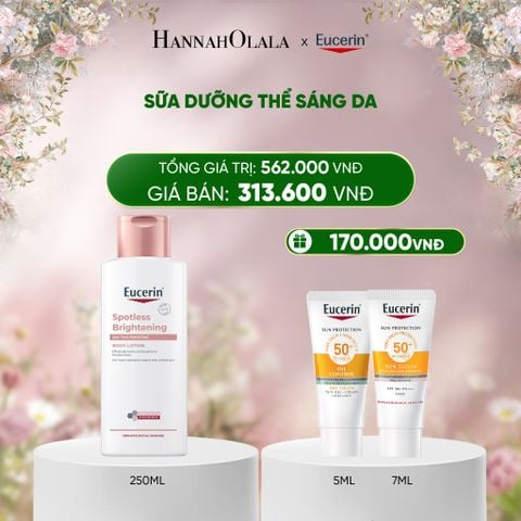  DEAL 03: SỮA DƯỠNG THỂ SÁNG DA EUCERIN SPOTLESS BRIGHTENING WITH THIAMIDOL BODY LOTION 250ML 