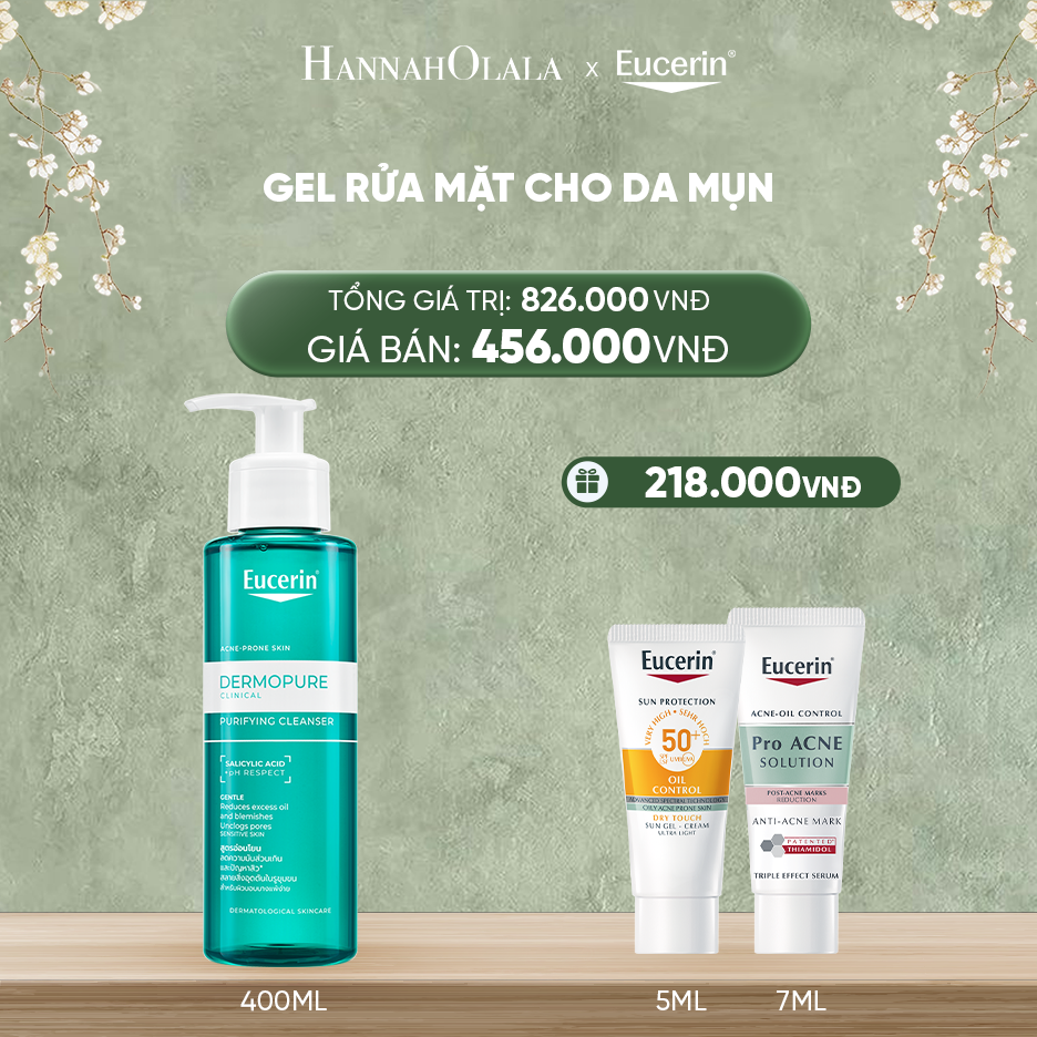  DEAL 6: GEL RỬA MẶT CHO DA NHỜN MỤN PRO ACNE 400ML 