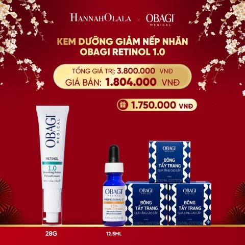 DEAL 6: KEM DƯỠNG ẨM VÀ GIẢM NẾP NHĂN RETINOL 1.0 28G 