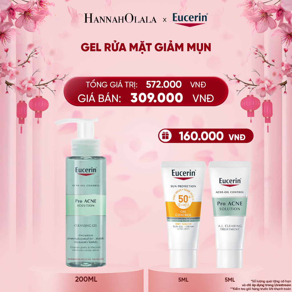  DEAL 06: GEL RỬA MẶT CHO DA NHỜN MỤN PRO ACNE 200ML 