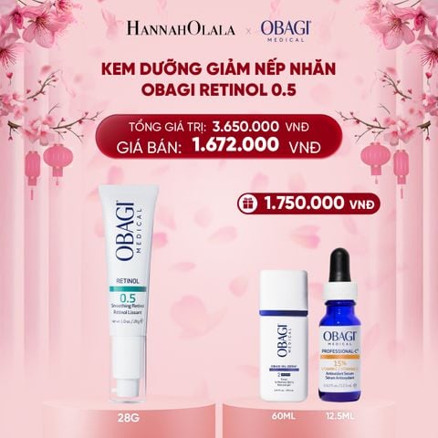  DEAL 7: KEM DƯỠNG ẨM VÀ GIẢM NẾP NHĂN RETINOL 0.5 28G 