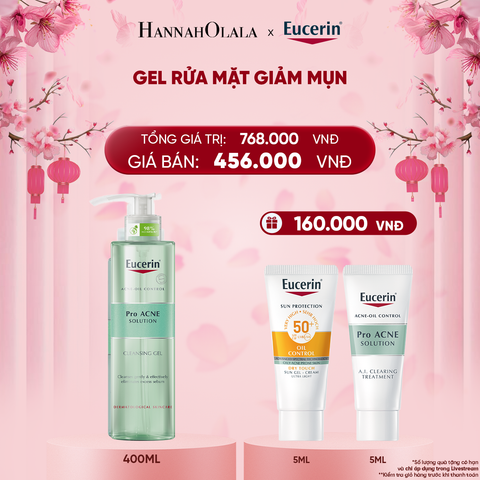  DEAL 07: GEL RỬA MẶT CHO DA NHỜN MỤN PRO ACNE 400ML 