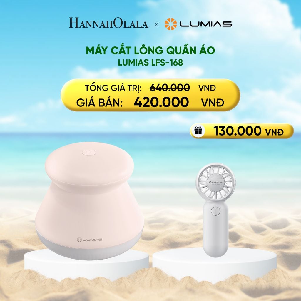  DEAL 1: MÁY CẮT LÔNG QUẦN ÁO LUMIAS 