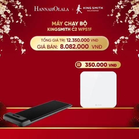  A122_DEAL 1: MÁY CHẠY BỘ KINGSMITH C2 WPS1F 