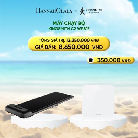  DEAL 1: MÁY CHẠY BỘ KINGSMITH C2 WPS1F 