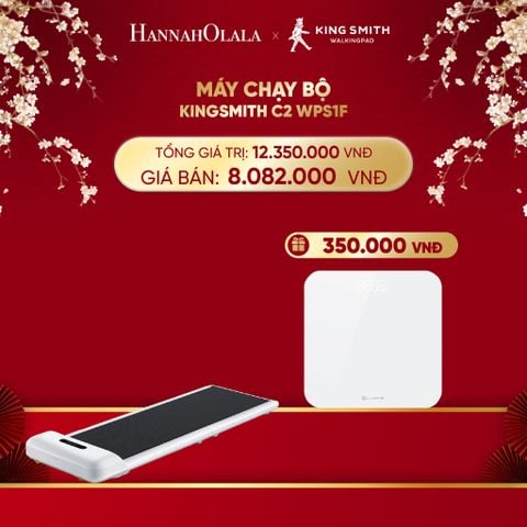  A122_DEAL 1: MÁY CHẠY BỘ KINGSMITH C2 WPS1F 