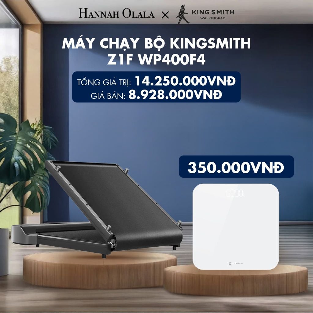  MÁY CHẠY BỘ KINGSMITH Z1F WP400F4 - DEAL 1 