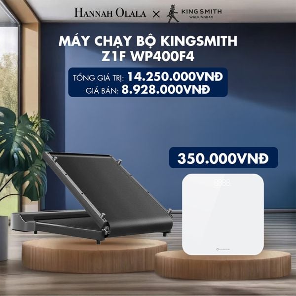  MÁY CHẠY BỘ KINGSMITH Z1F WP400F4 - DEAL 1 - H99 