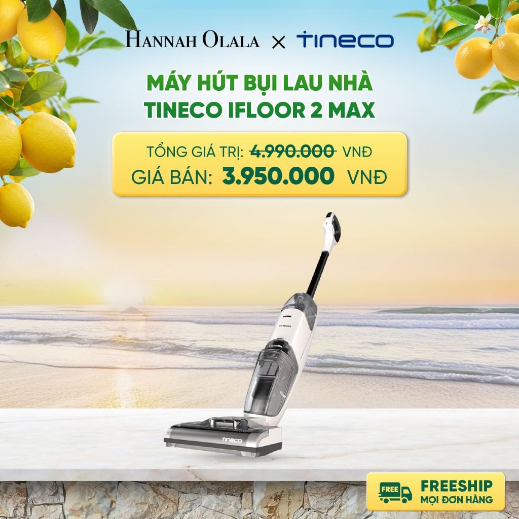  MÁY HÚT BỤI LAU NHÀ TINECO IFLOOR 2 MAX DEAL 1: 