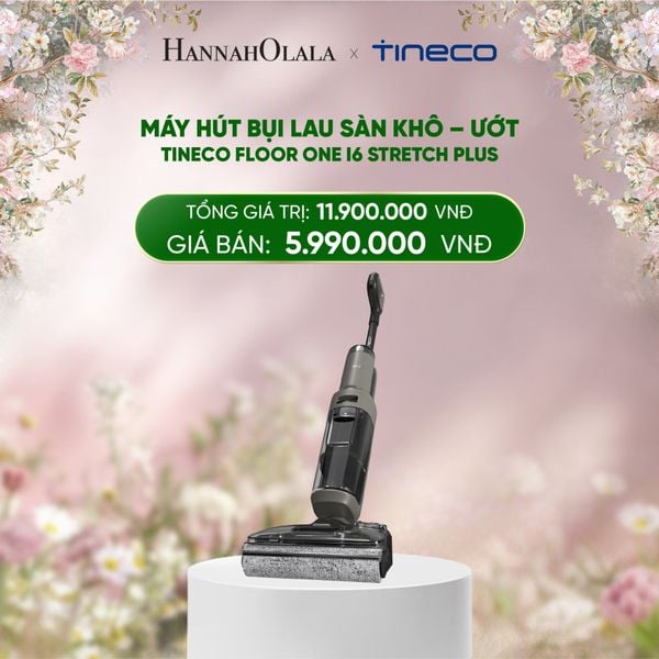  E242_DEAL 1: MÁY HÚT BỤI LAU SÀN KHÔ – ƯỚT TINECO FLOOR ONE I6 STRETCH PLUS 