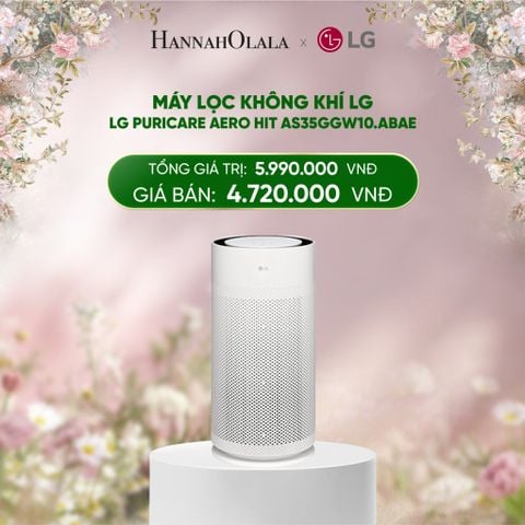  DEAL 1: MÁY LỌC KHÔNG KHÍ LG PURICARE AERO HIT AS35GGW10.ABAE 