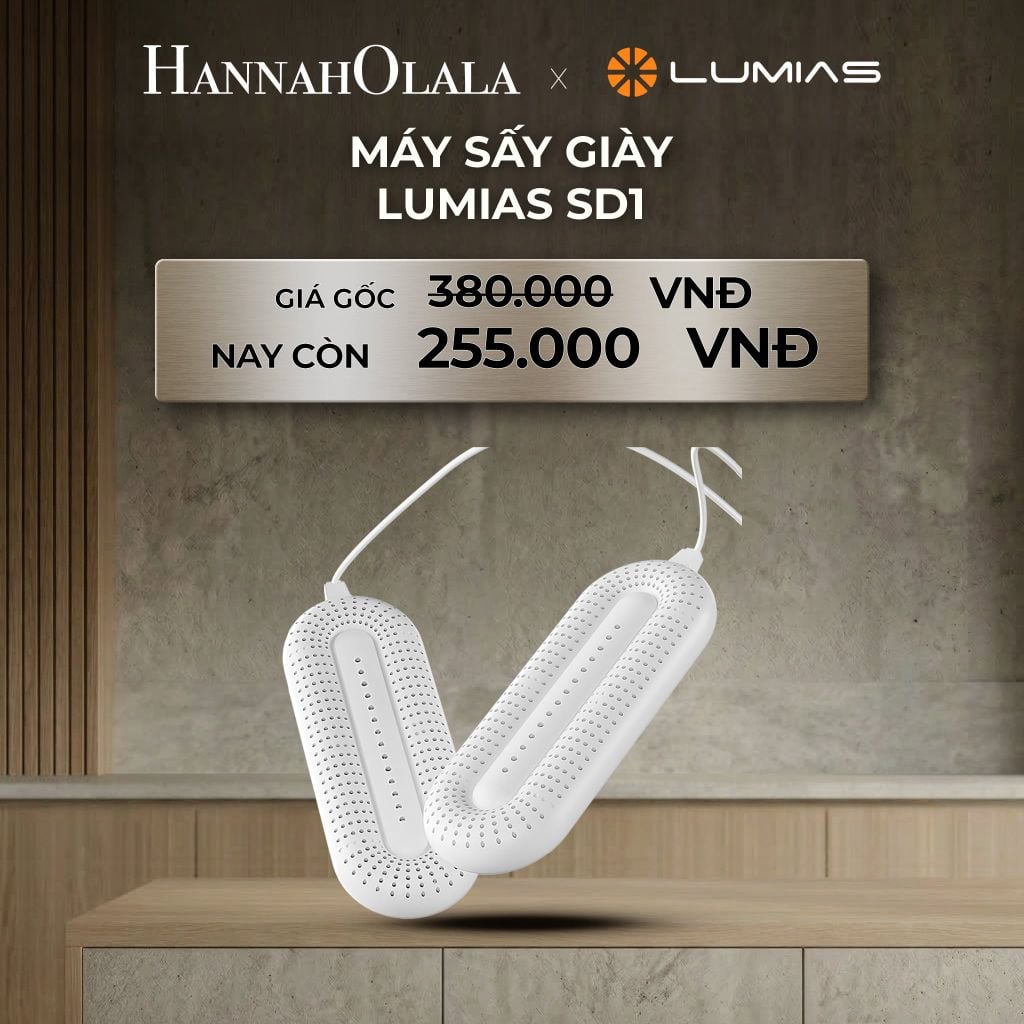  DEAL 1: MÁY SẤY GIÀY LUMIAS SD1 