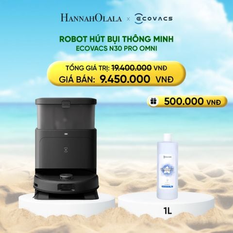  DEAL 1: ROBOT HÚT BỤI THÔNG MINH ECOVACS N30 PRO OMNI 