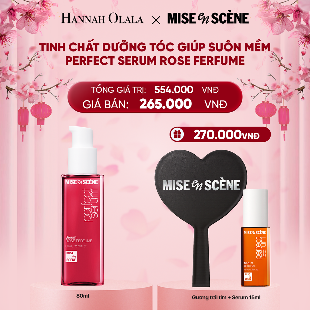 DEAL 1: TINH CHẤT DƯỠNG TÓC MISE EN SCENE PERFECT SERUM 80ML 