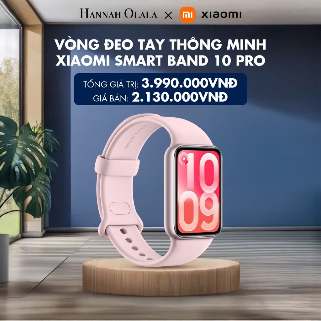  VÒNG ĐEO TAY THÔNG MINH XIAOMI SMART BAND 10 PRO - DEAL 1 