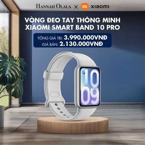  VÒNG ĐEO TAY THÔNG MINH XIAOMI SMART BAND 10 PRO - DEAL 1 