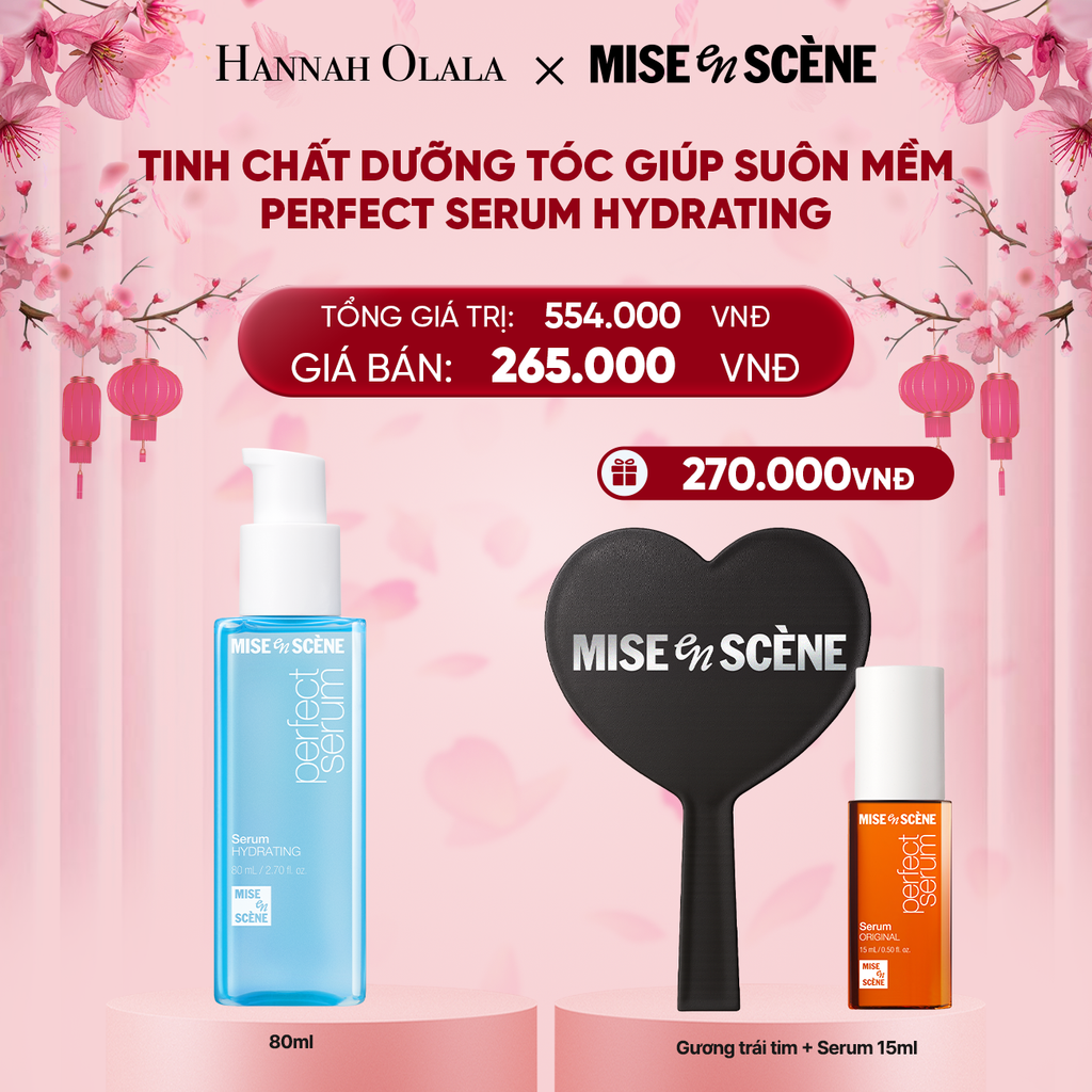  DEAL 1: TINH CHẤT DƯỠNG TÓC MISE EN SCENE PERFECT SERUM 80ML 