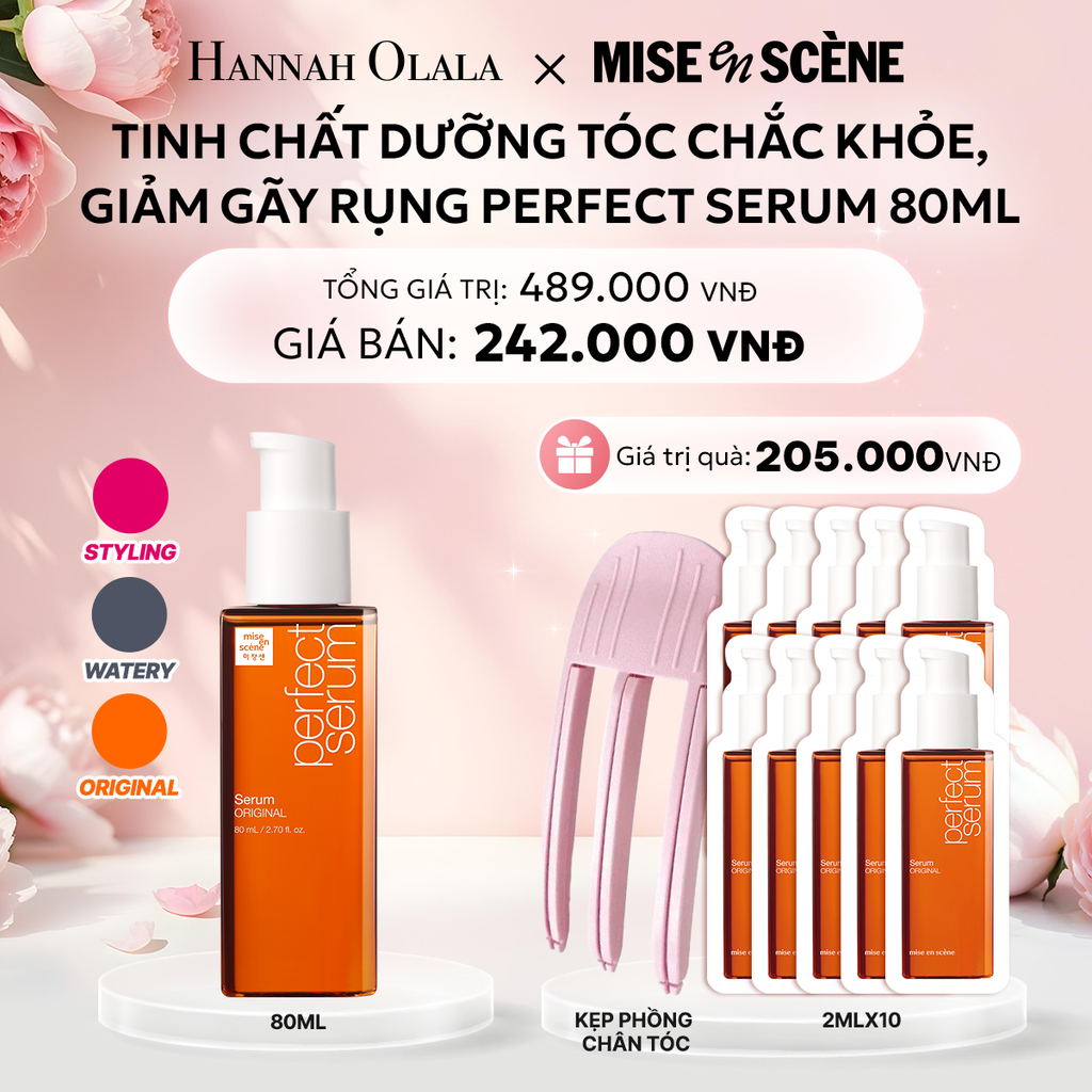  E642: DEAL 1: TINH CHẤT DƯỠNG TÓC MISE EN SCENE PERFECT SERUM 80ML 