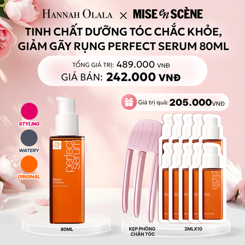  E642: DEAL 1: TINH CHẤT DƯỠNG TÓC MISE EN SCENE PERFECT SERUM 80ML 