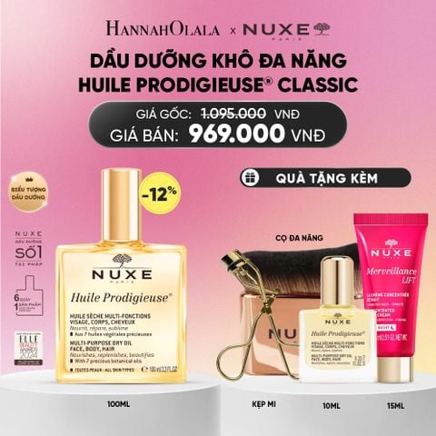  DEAL 1: DẦU DƯỠNG KHÔ ĐA NĂNG NUXE HUILE PRODIGIEUSE® 100ML (CHỌN HƯƠNG)_A888 