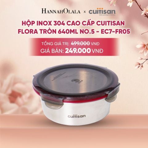  HỘP INOX 304 CAO CẤP CUITISAN FLORA - DEAL 1 