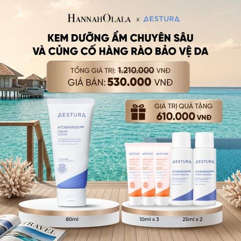  KEM DƯỠNG ẨM PHỤC HỒI VÀ CỦNG CỐ HÀNG RÀO BẢO VỆ DA AESTURA ATOBARRIER365 CREAM 80ML_ D858 