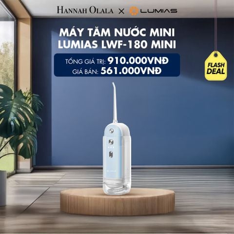  MÁY TĂM NƯỚC MINI LUMIAS LWF-180 MINI - DEAL 10 