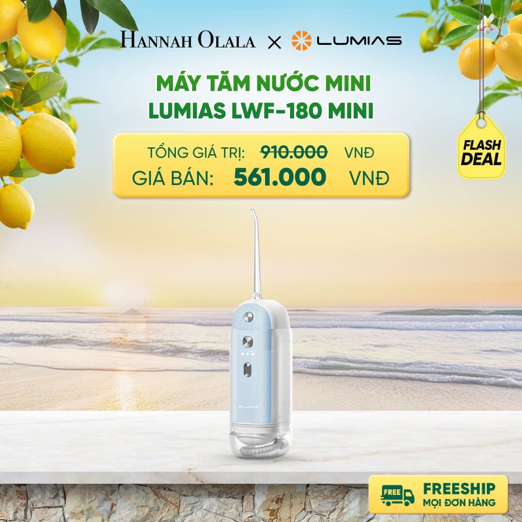  MÁY TĂM NƯỚC MINI LUMIAS LWF-180 MINI DEAL 10: 