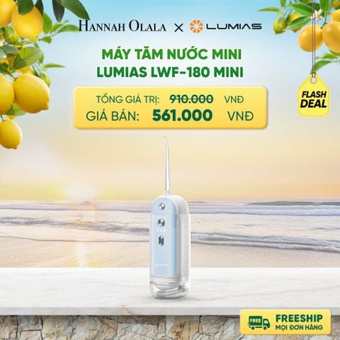  MÁY TĂM NƯỚC MINI LUMIAS LWF-180 MINI DEAL 10: 