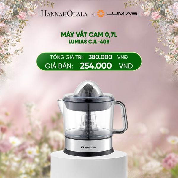  E826_DEAL 10: MÁY VẮT CAM 0,7L LUMIAS CJL-40B 