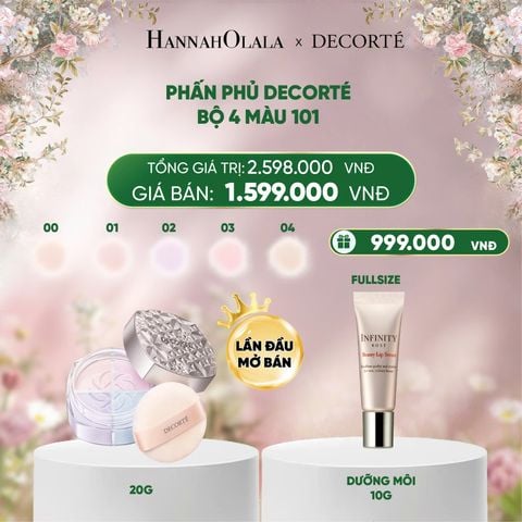  E1272_DEAL 10: PHẤN PHỦ TRONG SUỐT, HIỆU CHỈNH SẮC DA DECORTÉ 