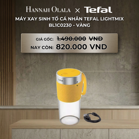  DEAL 10: MÁY XAY SINH TỐ CÁ NHÂN TEFAL LIGHTMIX 