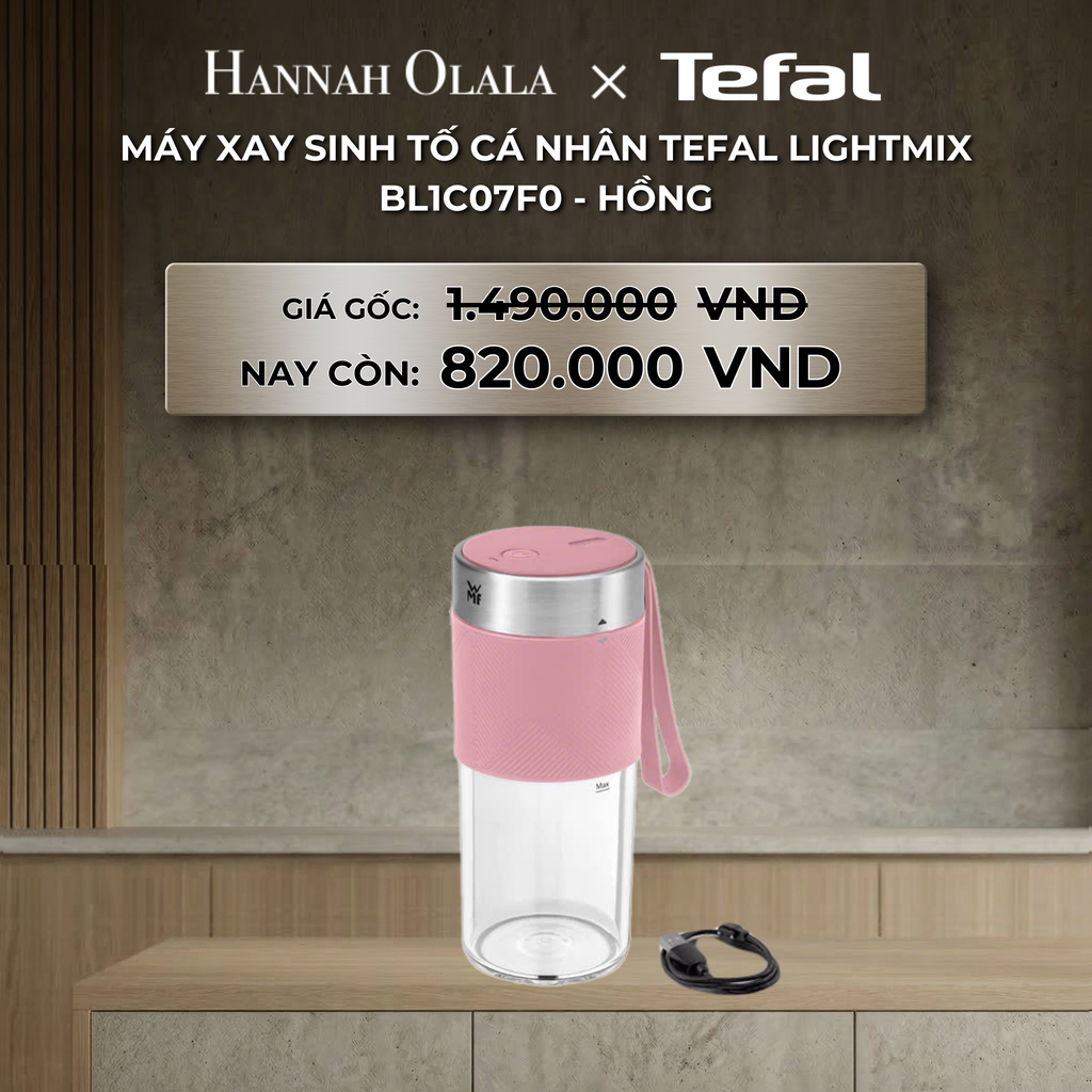  DEAL 10: MÁY XAY SINH TỐ CÁ NHÂN TEFAL LIGHTMIX 