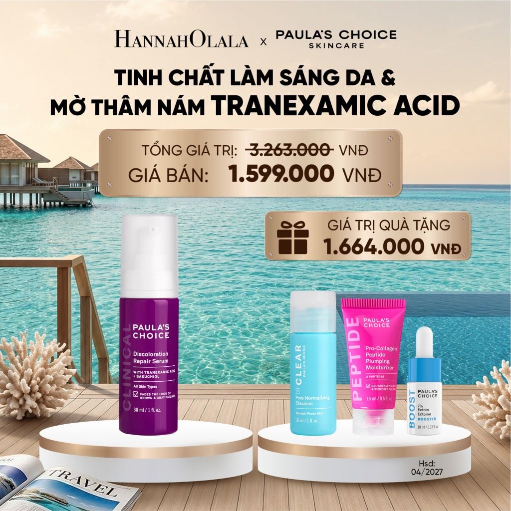  TINH CHẤT LÀM MỜ THÂM NÁM CLINICAL DISCOLORATION REPAIR SERUM 30ML - DEAL 10 