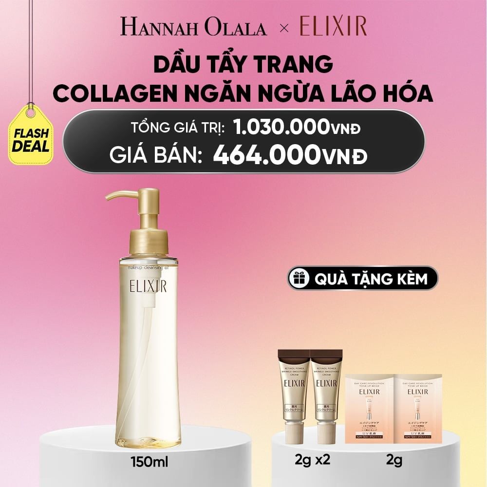  DẦU TẨY TRANG ELIXIR SUPERIEUR MAKEUP CLEANSING OIL N 150ML - DEAL 10_A1649 