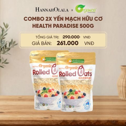  YẾN MẠCH HỮU CƠ HEALTH PARADISE 500G - D264 