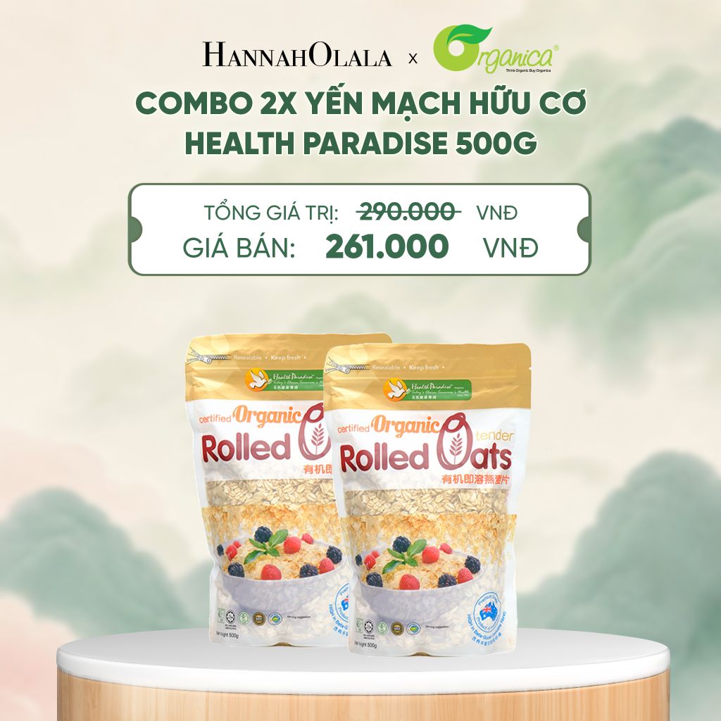  YẾN MẠCH HỮU CƠ HEALTH PARADISE 500G - A1897 