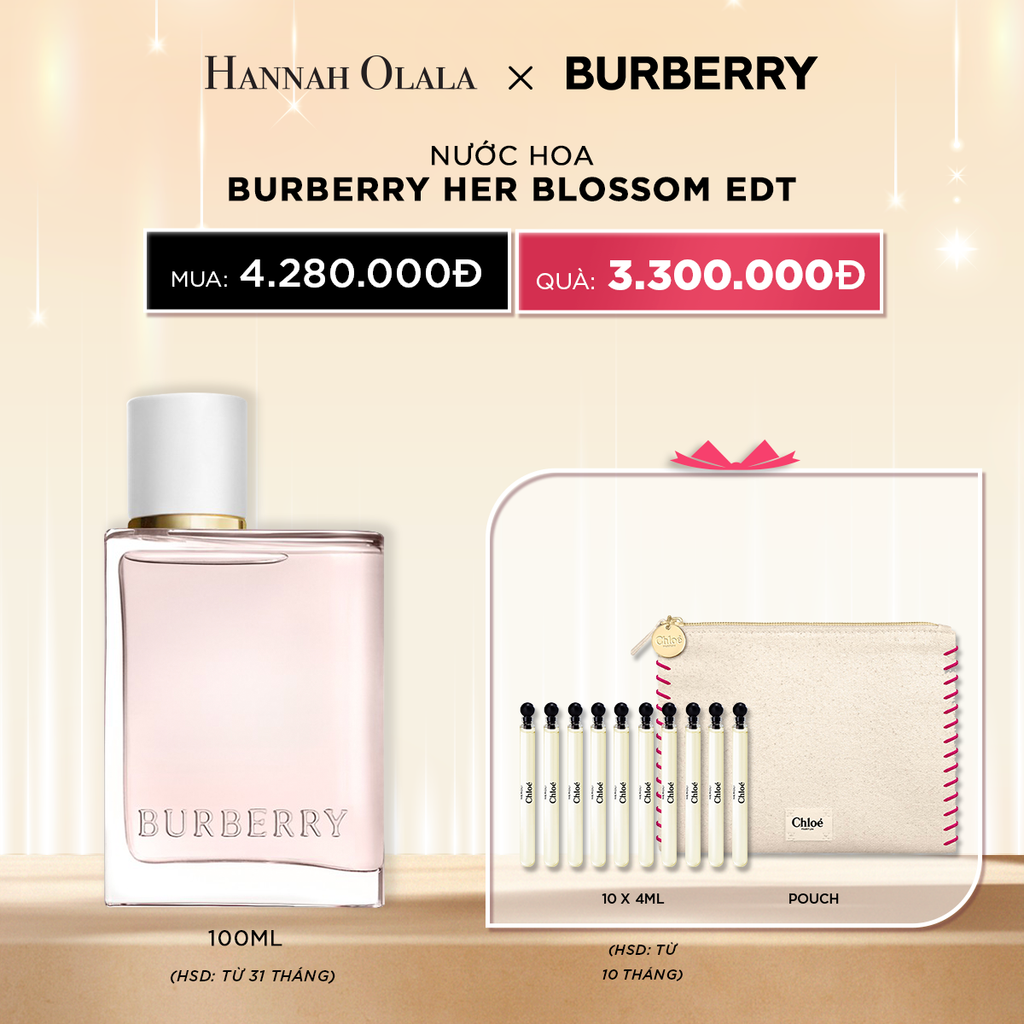  DEAL 10: NƯỚC HOA BURBERRY HER BLOSSOM EDT 100 ML 