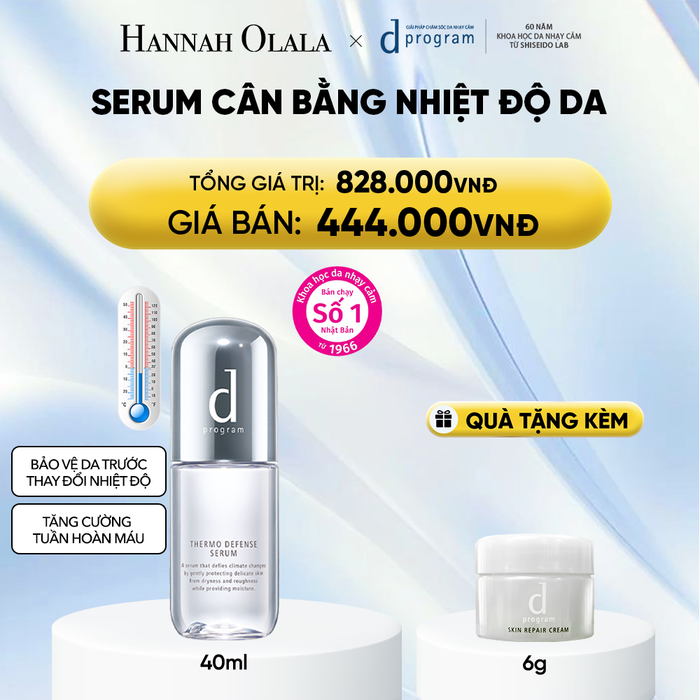  SERUM CÂN BẰNG NHIỆT ĐỘ DA D PROGRAM THERMO SERUM 40ML - DEAL 10 
