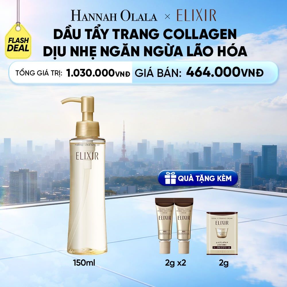  DẦU TẨY TRANG ELIXIR SUPERIEUR MAKEUP CLEANSING OIL N 150ML - DEAL 10 