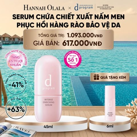  SERUM GIÚP CẢI THIỆN TÌNH TRẠNG LÃO HÓA SỚM DPROGRAM INTENSE ENRICHING SERUM 45ML - DEAL 10_ D1587 