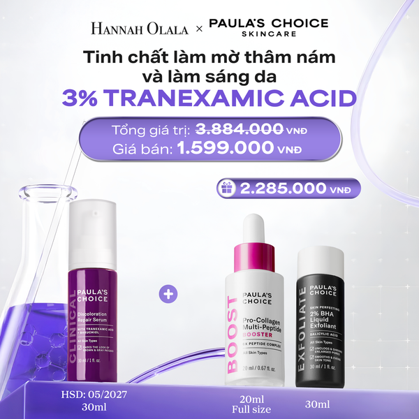  DEAL 10: TINH CHẤT LÀM MỜ THÂM NÁM CLINICAL DISCOLORATION REPAIR SERUM 30ML 