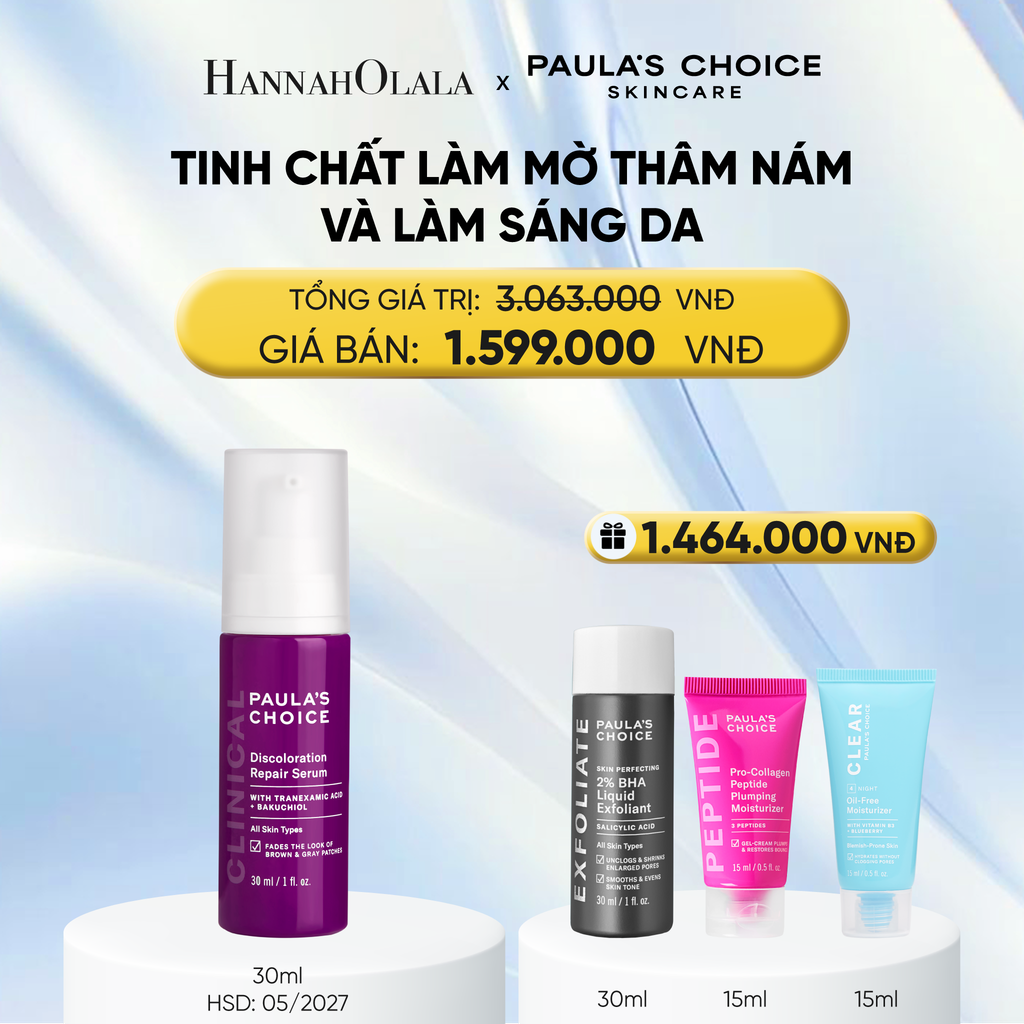  TINH CHẤT LÀM MỜ THÂM NÁM CLINICAL DISCOLORATION REPAIR SERUM 30ML - DEAL 10 