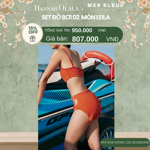  DEAL 7: SET ĐỒ BƠI 2 MÓN LEILA 