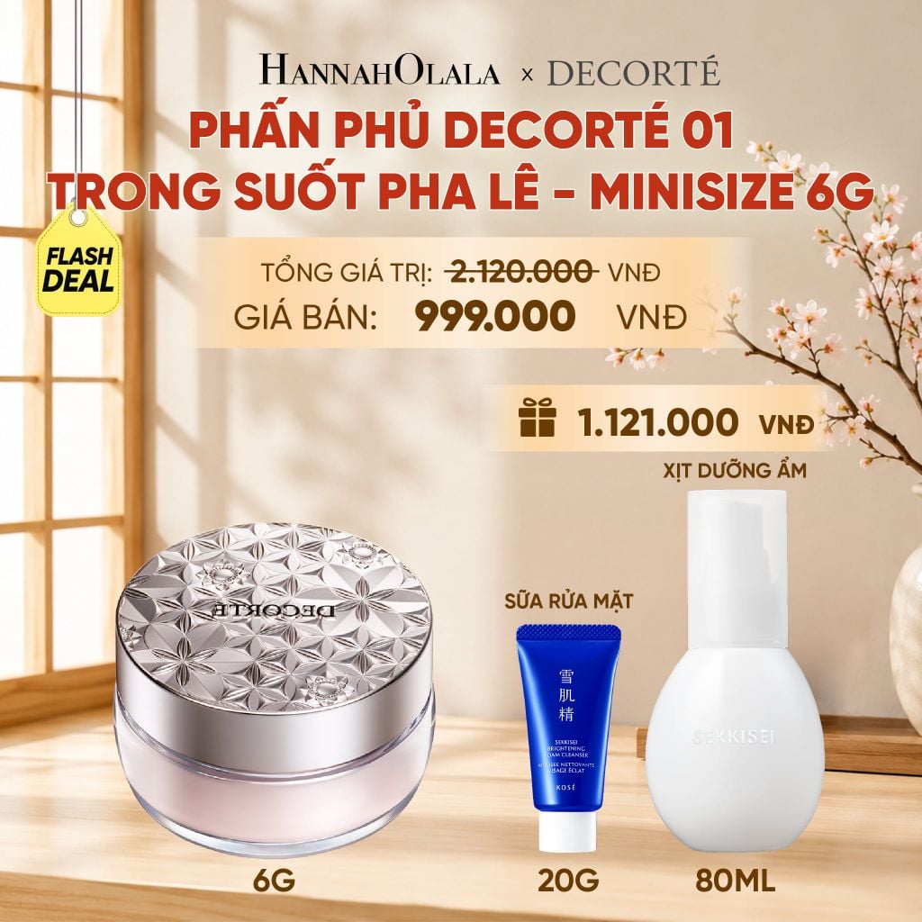  [DEAL ĐỘC QUYỀN] PHẤN PHỦ DECORTÉ MINISIZE_LIMITED - B73 