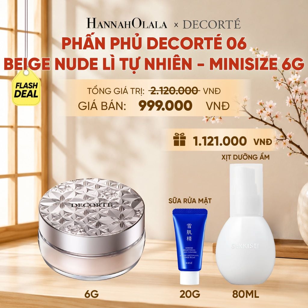  [DEAL ĐỘC QUYỀN] PHẤN PHỦ DECORTÉ MINISIZE_LIMITED - B73 