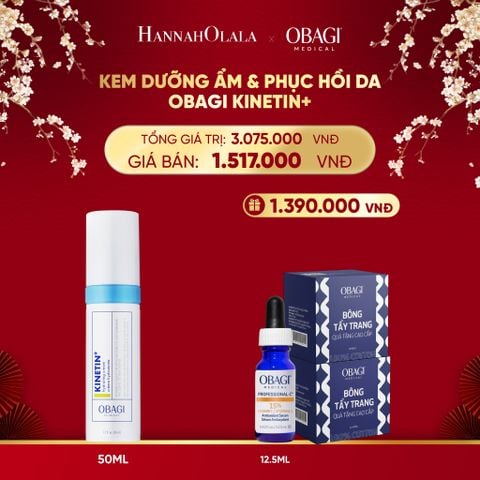  DEAL 10: KEM DƯỠNG ẨM VÀ PHỤC HỒI DA OBAGI KINETIN+ 50ML​ 
