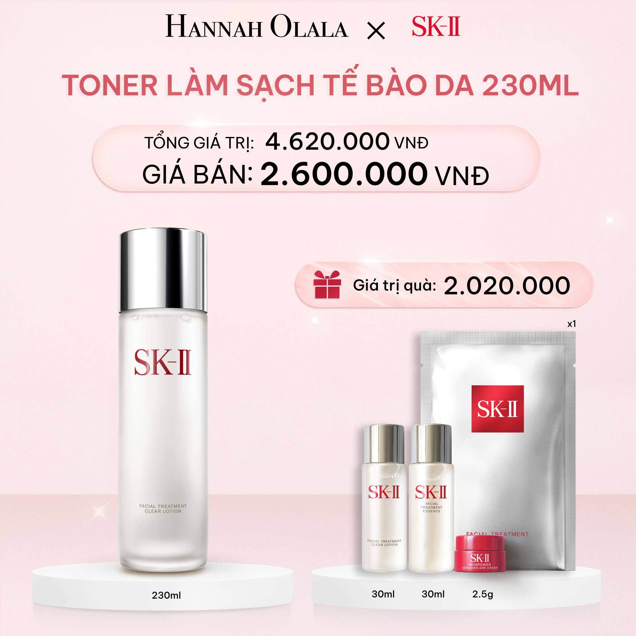  E251_DEAL 10: TONER LÀM SẠCH TẾ BÀO DA 230ML 