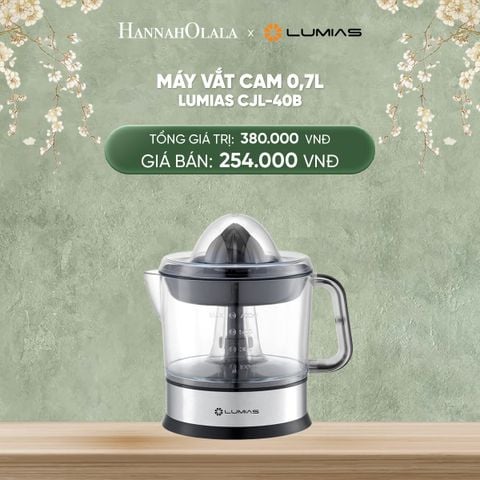  DEAL 10: MÁY VẮT CAM 0,7L LUMIAS CJL-40B 